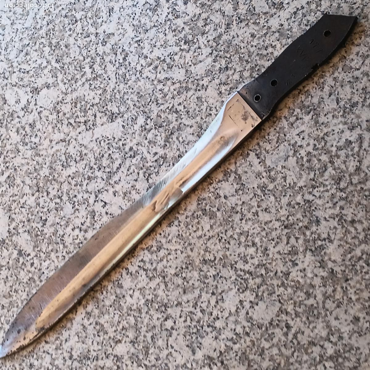Militaria: HOJA DE MACHETE ANTIGUO DE ARTILLERIA -1907 - FABRICA NACIONAL DE ARMAS - TOLEDO.