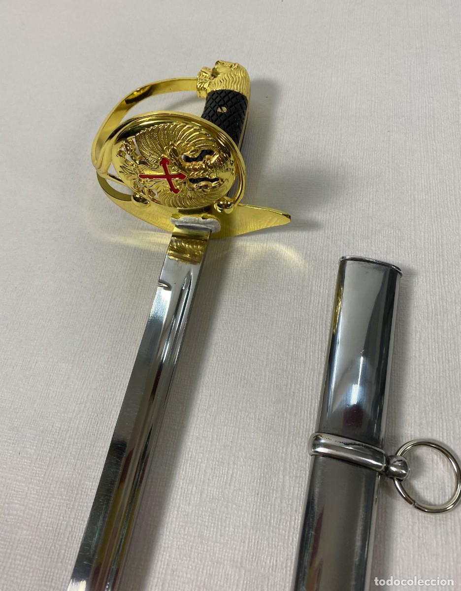 Militaria: Espada Sable Puerto Seguro Reglamento de 1943 79 para oficial del Ej&eacute;rcito espa&ntilde;ol versi&oacute;n actual Re