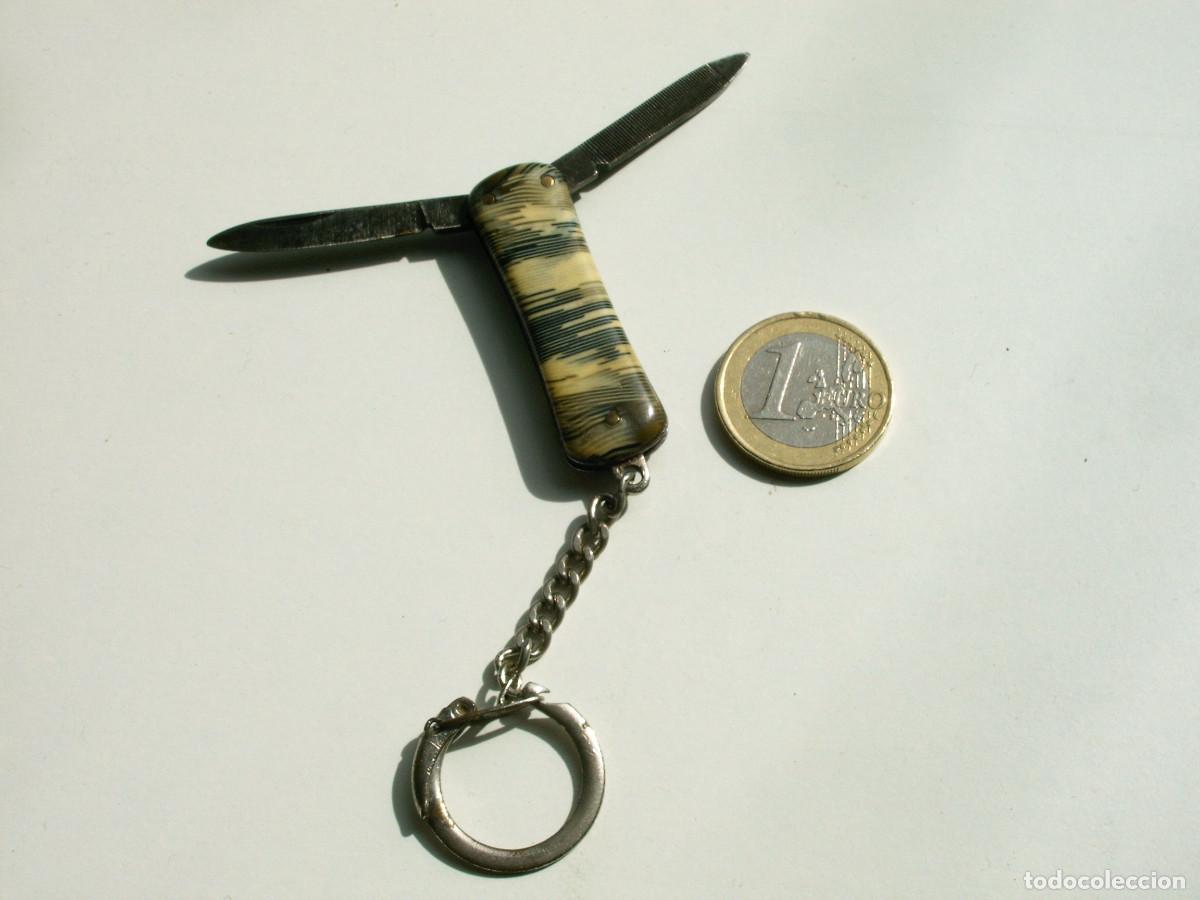 Militaria: ANTIGUA NAVAJA LLAVERO PAYA A&Ntilde;OS 60