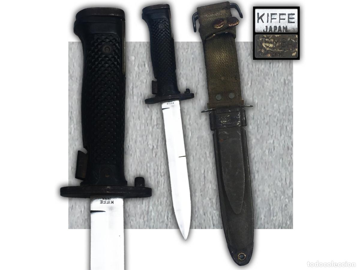 Militaria: RARE BAIONNETTE USA USM81A WD - VIETNAM XX - ORIGINAL