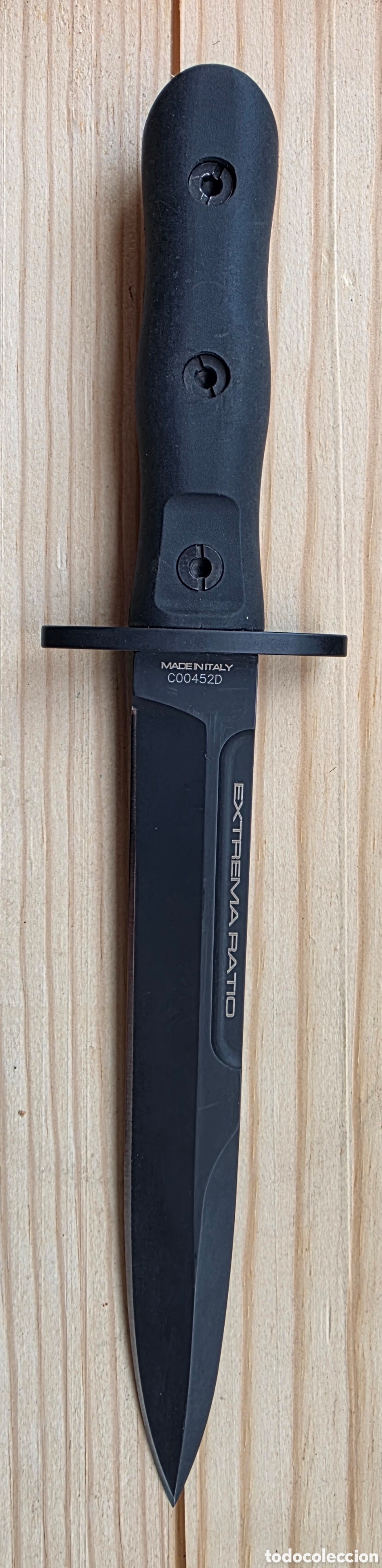 Militaria: ​Daga t&aacute;ctica militar Extrema Ratio Suppressor - Fabricada en Italia (Carabinieri G.I.S.)
