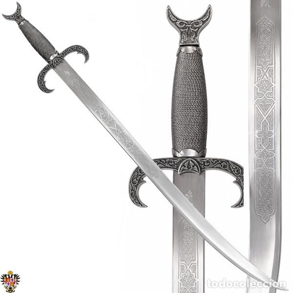 Militaria: ESPADA CIMITARRA ARABE SIGLO XIII. 73 CMS ** GRABAMOS LA HOJA