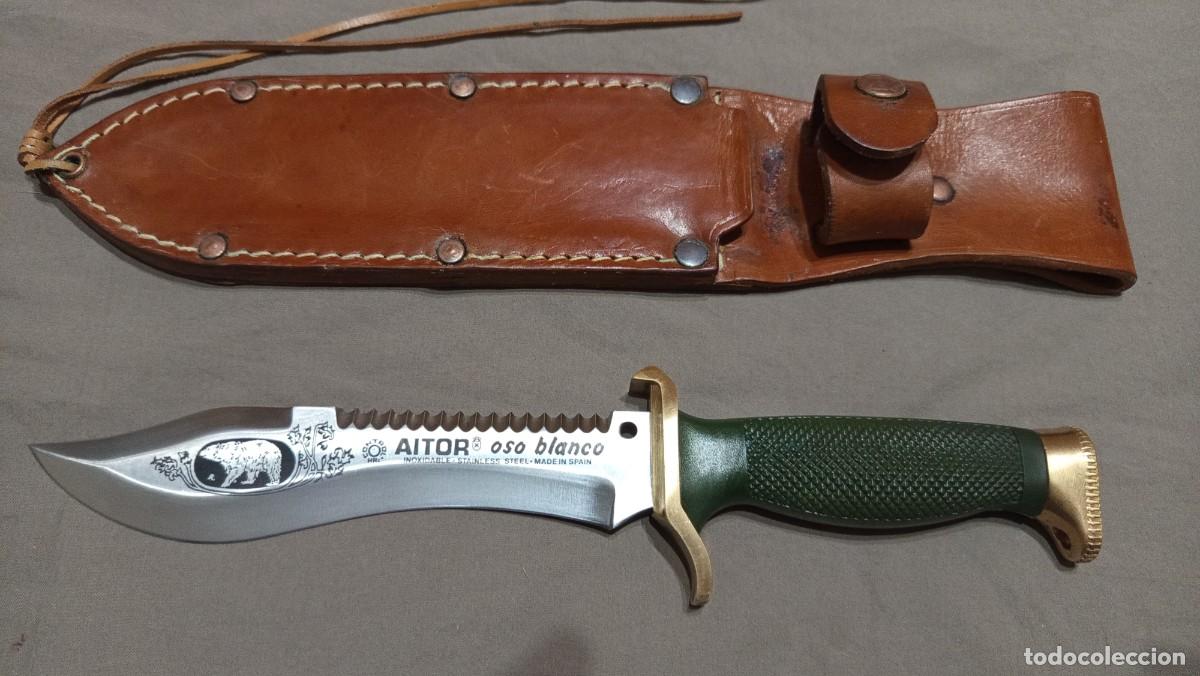 Militaria: Cuchillo Aitor Oso Blanco, primera &eacute;poca Ermua