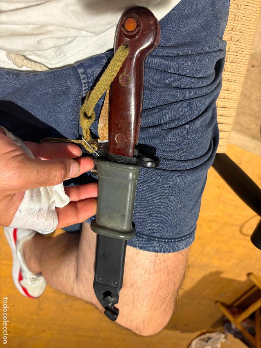 Militaria: Bayoneta Hb 3exp marcada probablemente rusa
