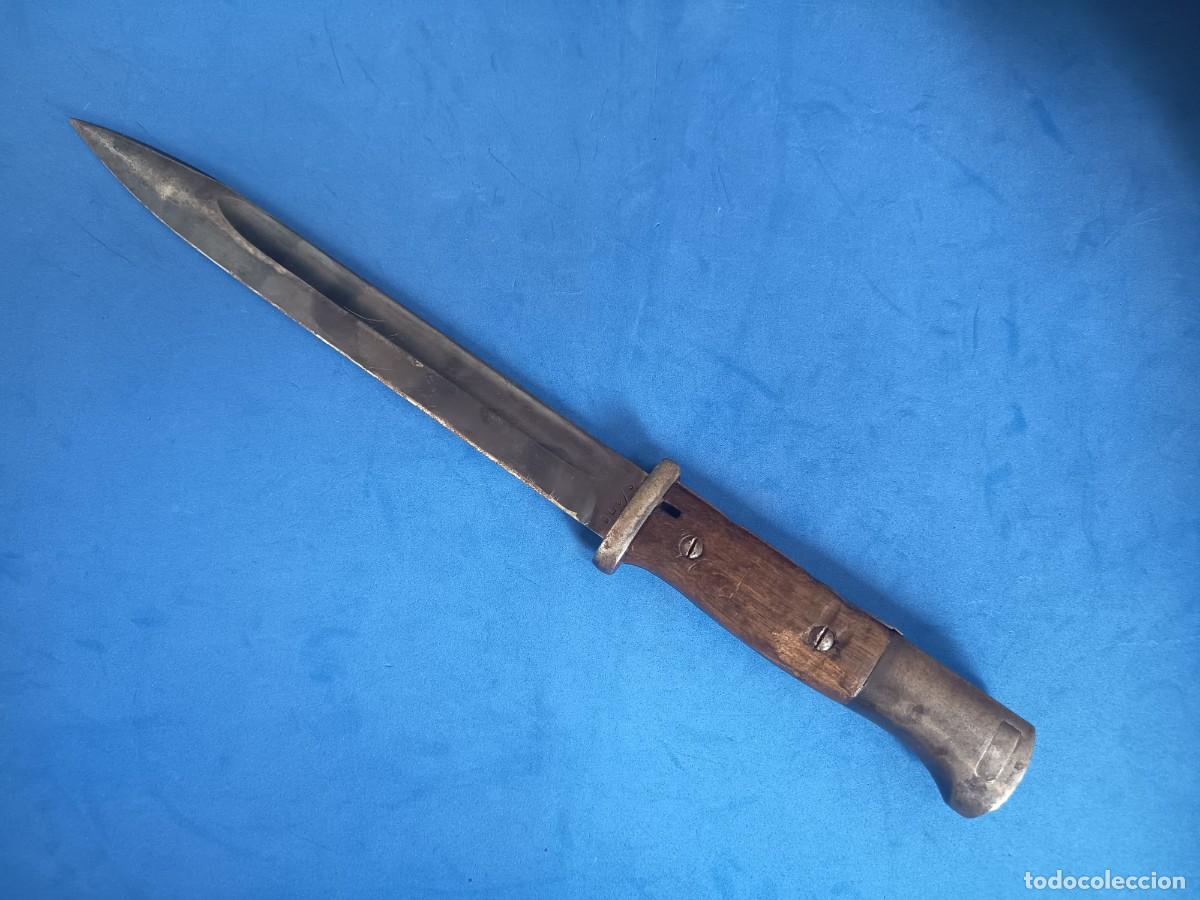 Militaria: Bayoneta alemana m&aacute;user K98