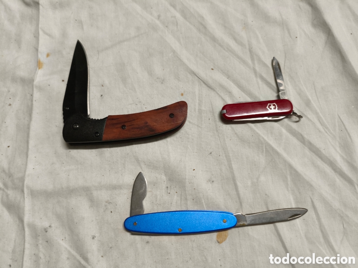 Militaria: Lote navajas antiguas