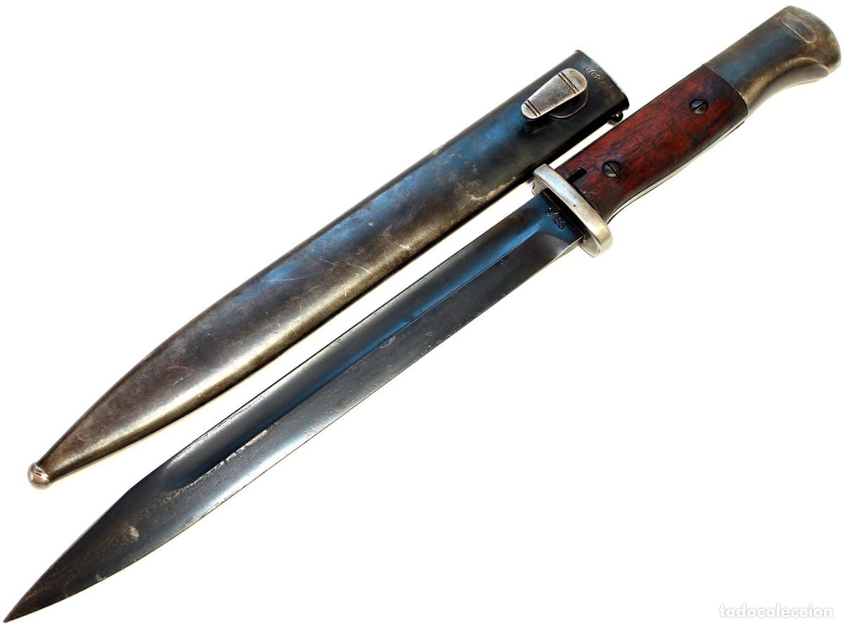 Militaria: Bayoneta alemana para MAUSER 98k S/185 Elite-Diamantwerk