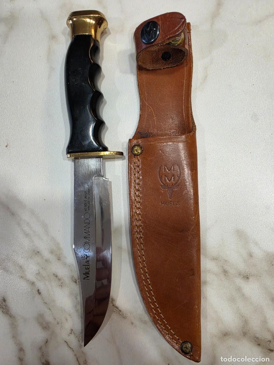 Militaria: Cuchillo Muela Commando (Molibdeno Vanadio) - Caza / Supervivencia / Colecci&oacute;n