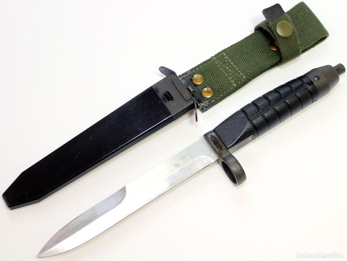 Militaria: Bayoneta sueca M1965 para fusil autom&aacute;tico AK 4