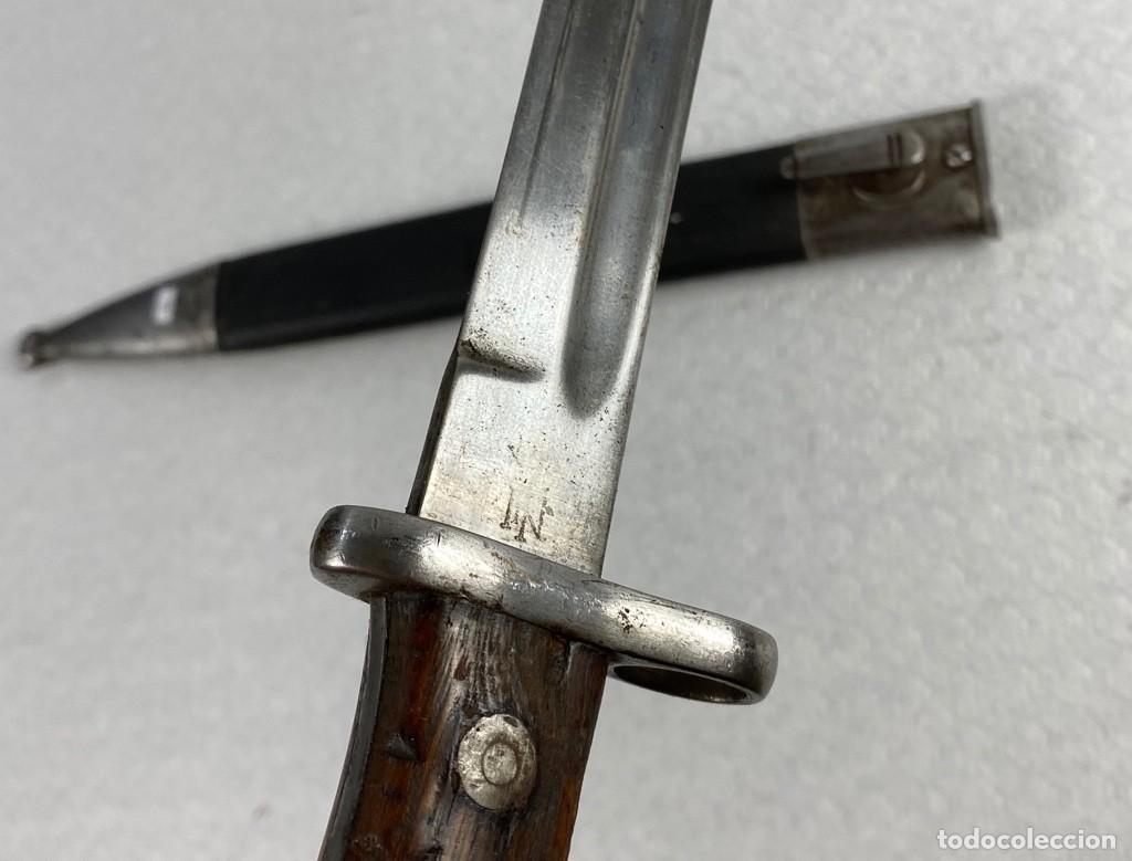 Militaria: BAYONETA ESPA&Ntilde;OLA MAUSER 1944 FNT TOLEDO Numerada 204
