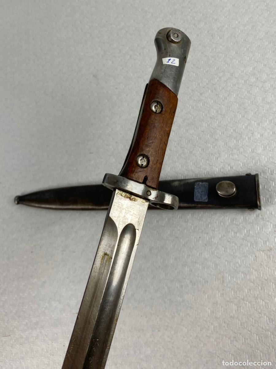 Militaria: BAYONETA MEXICO 1912 manufactura Austr&iacute;aca por Steyr numerada 05242