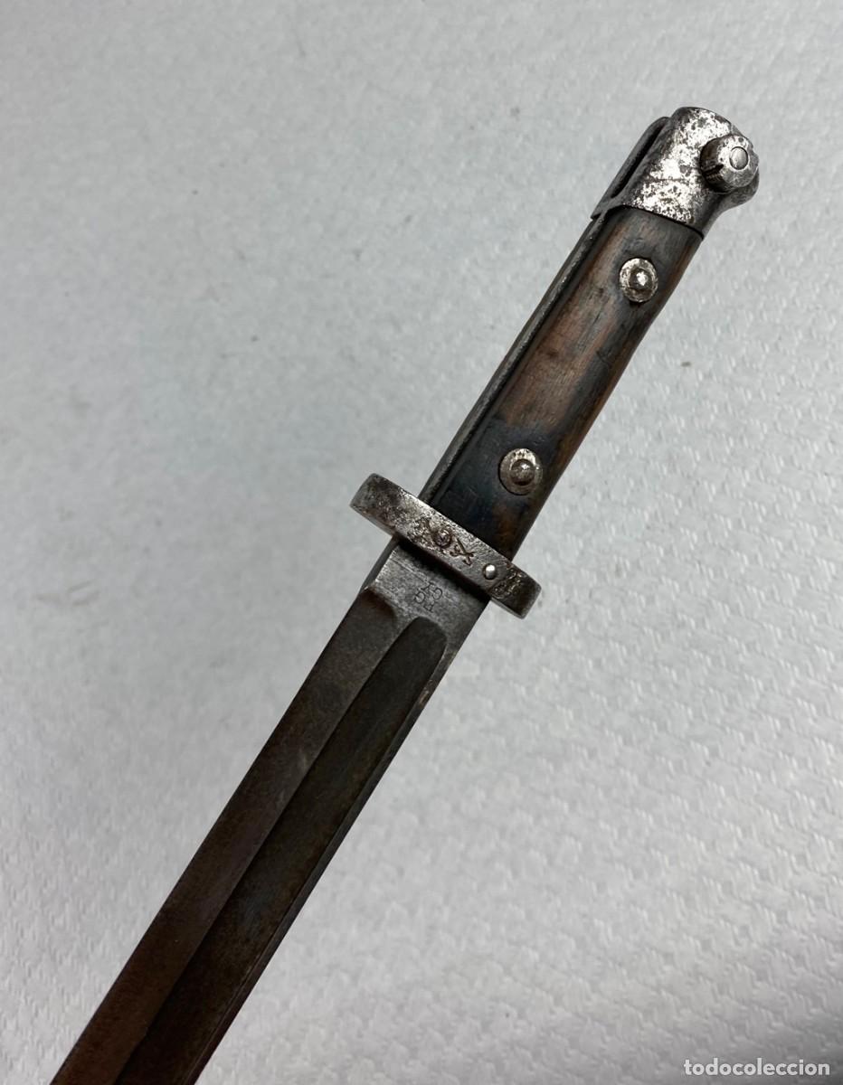 Militaria: Machete producido a partir de bayoneta AUSTRO H&Uacute;NGARA M1895 FGGY Femaru Fegyver &eacute;s G&eacute;pgy&aacute;r Budapest
