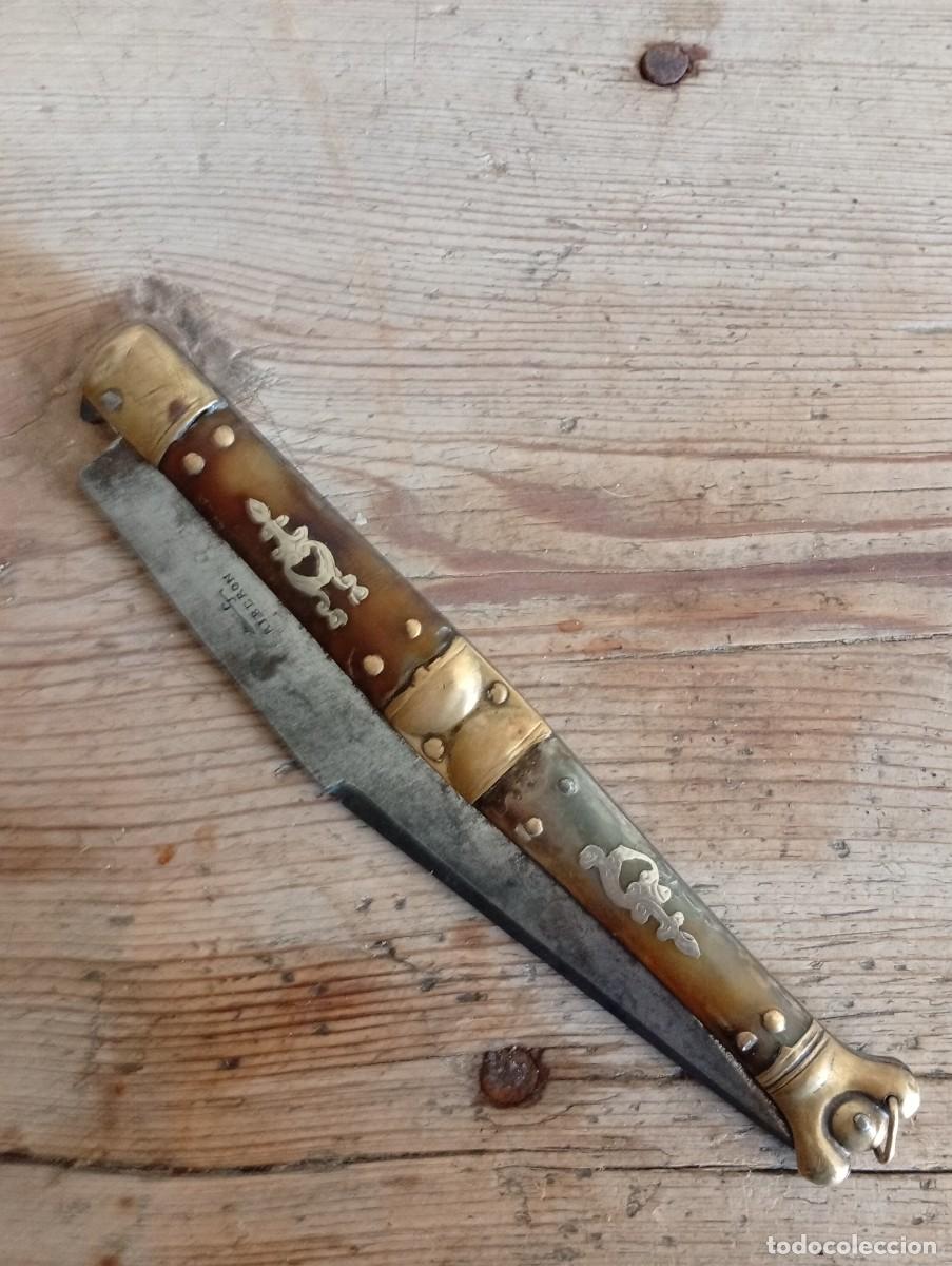 Militaria: Antigua navaja riberon - Foto 2