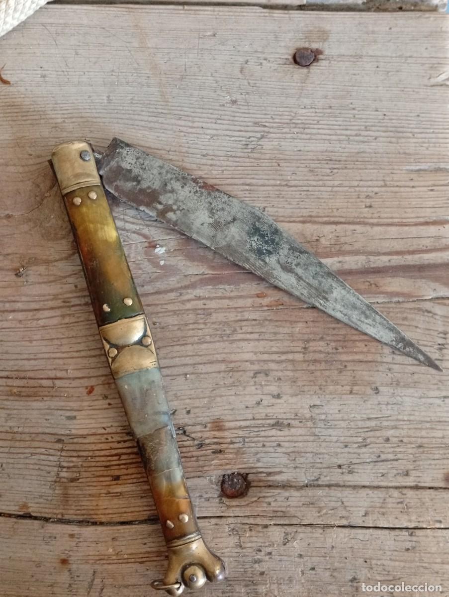 Militaria: Antigua navaja riberon - Foto 3