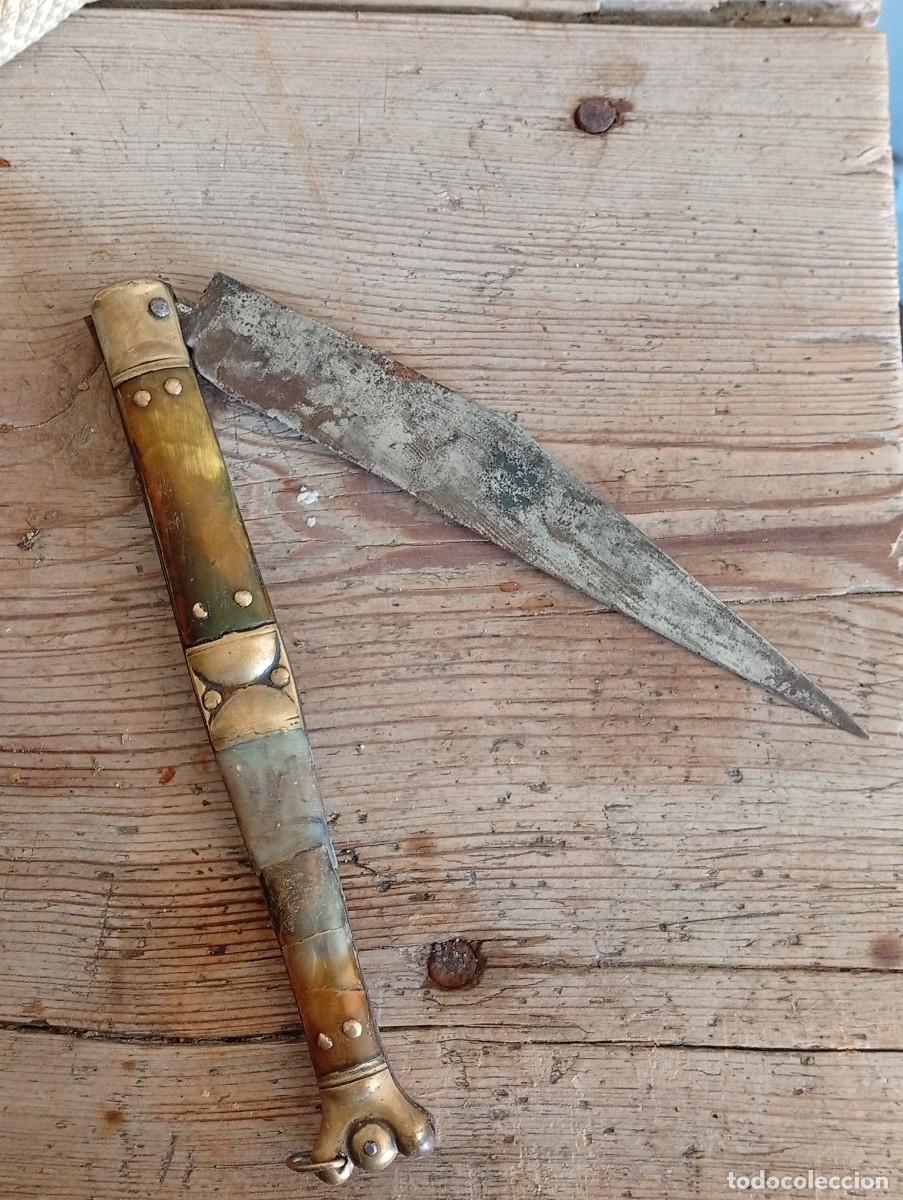 Militaria: Antigua navaja riberon - Foto 5