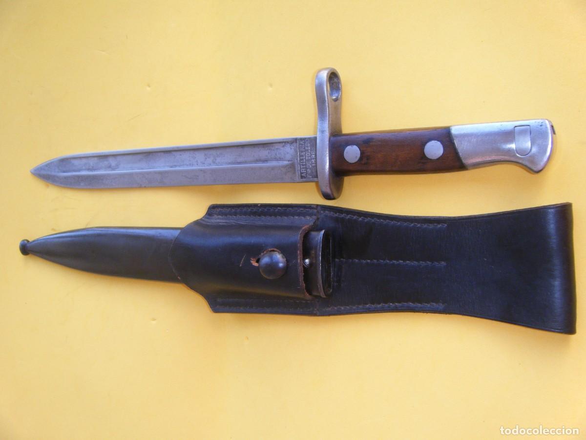 Militaria: BAYONETA MA&Uacute;SER ARTILLERIA, 1898