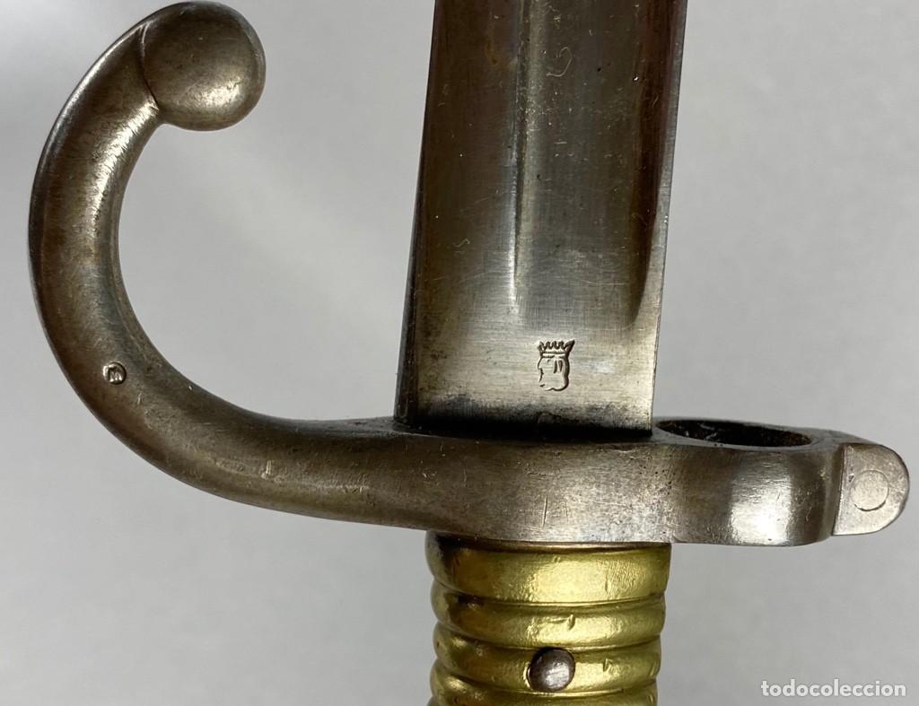 Militaria: BAYONETA FRANCESA CHASSEPOT 1866 MANUFACTURA ALEMANA SOLINGEN W