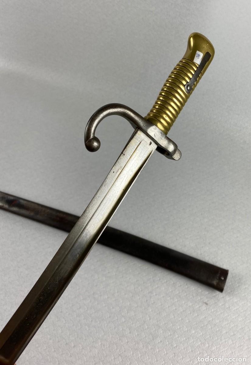 Militaria: BAYONETA FRANCESA CHASSEPOT 1866 MANUFACTURA ALEMANA SOLINGEN S