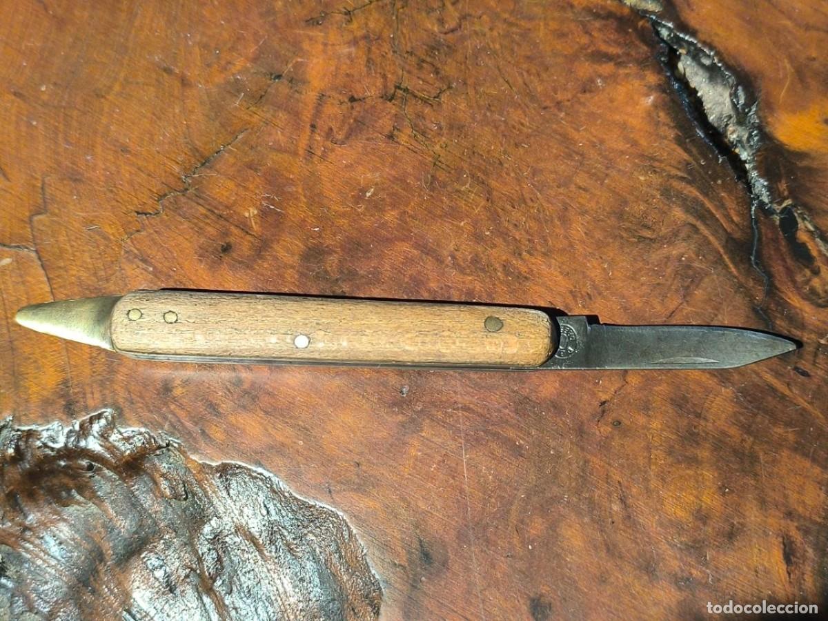 Militaria: CURIOSA NAVAJA CON U&Ntilde;A DE COLECCION DGW DRESDEN 41 F 10