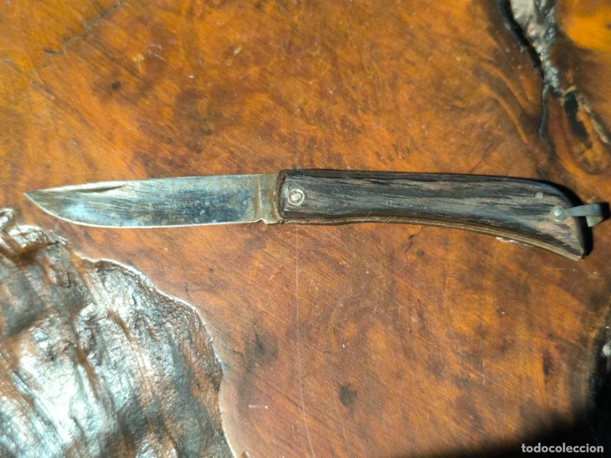 Militaria: NAVAJA ANTIGUA M.ROJAS ALBACETE