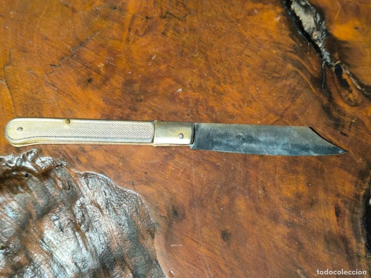Militaria: Antigua Navaja de Bolsillo Sencilla 108 Girodias Espa&ntilde;ola de Colecci&oacute;n