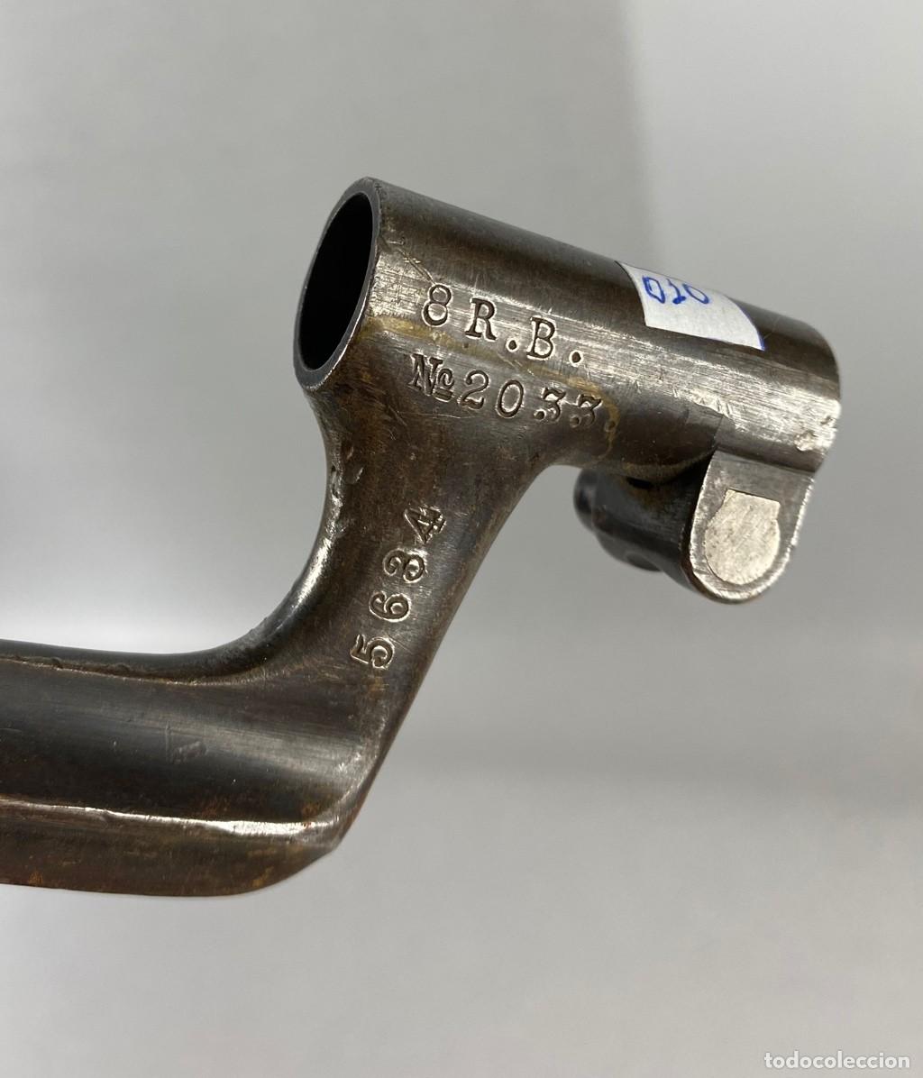Militaria: BAYONETA SUECA CUBO modelo 1867-89 numerada 5634