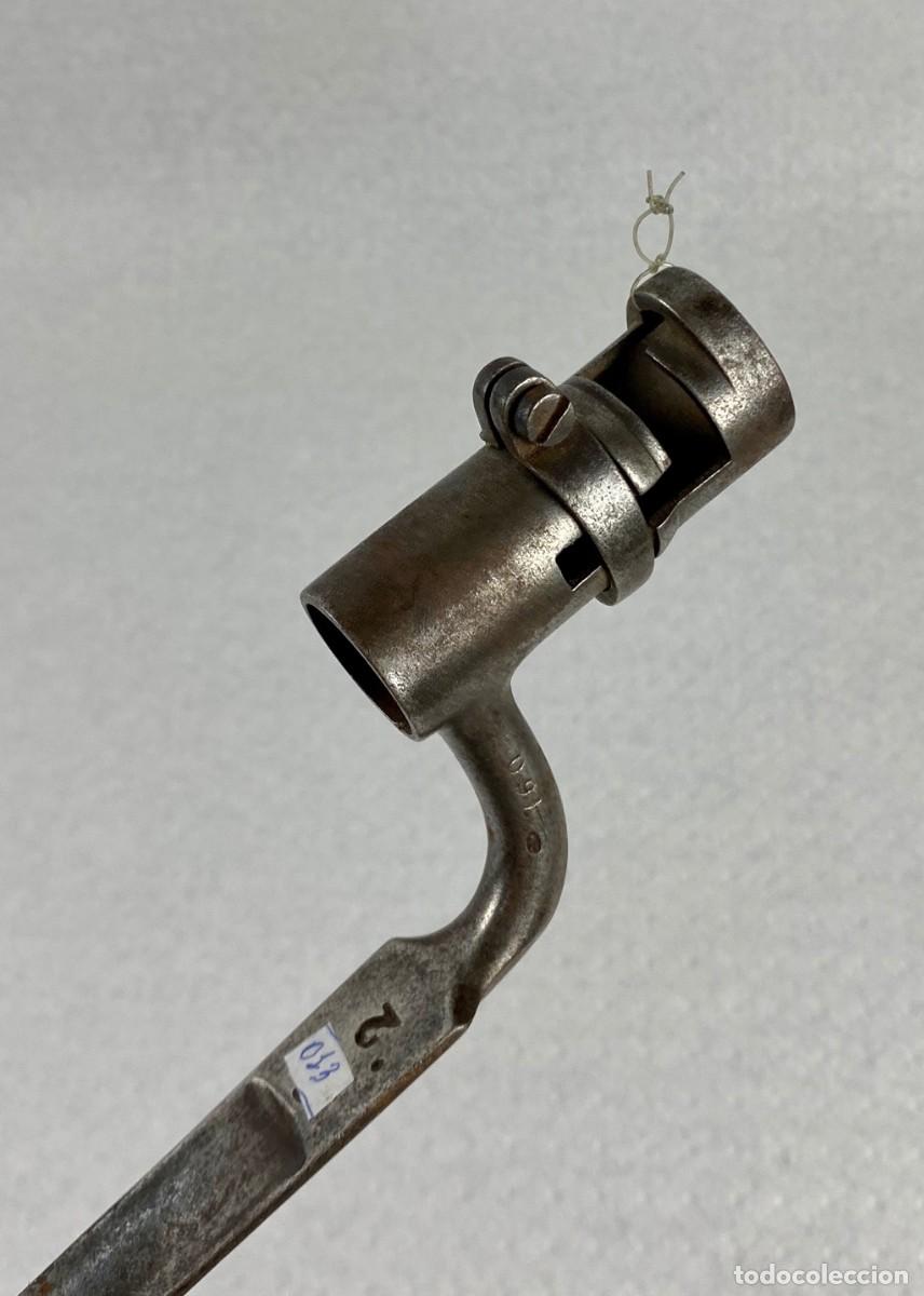 Militaria: BAYONETA FRANCIA CUBO modelo 1822 numerada 760