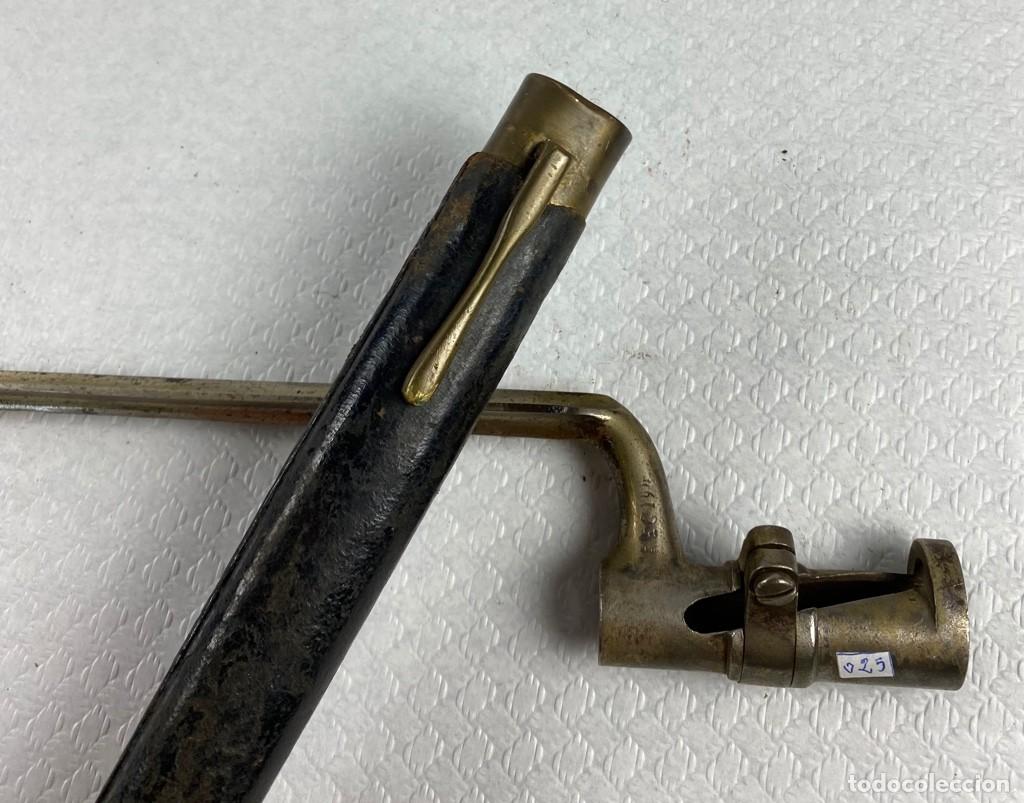Militaria: BAYONETA AUSTRIA CUBO modelo 1854 numerada EC194 COMPLETA