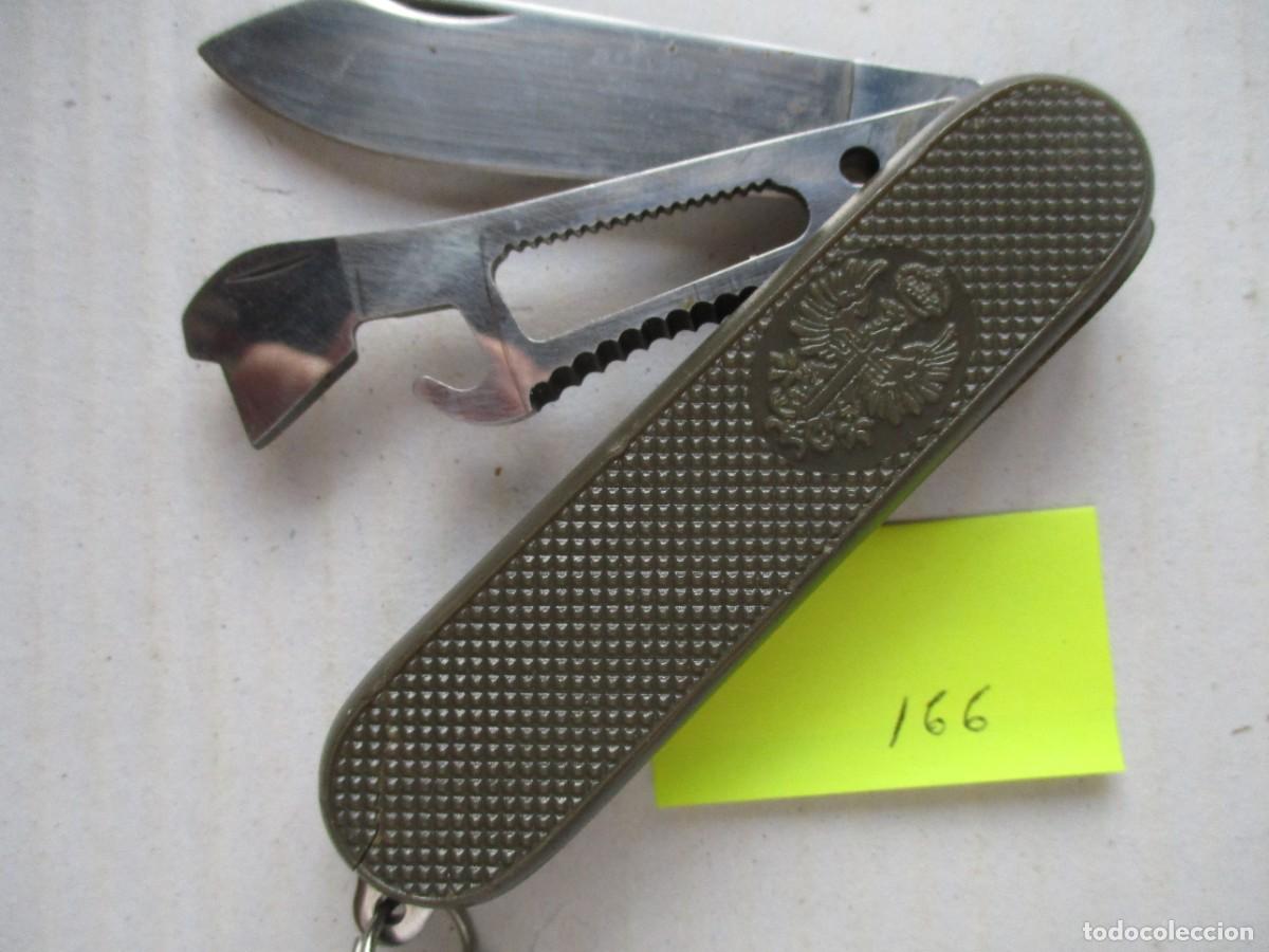 Militaria: NAVAJA MILITAR, MULTIUSOS , EXCELENT. CONSERVAC. CERRADA 10.2 CM Y ABIERTA 18 CM.