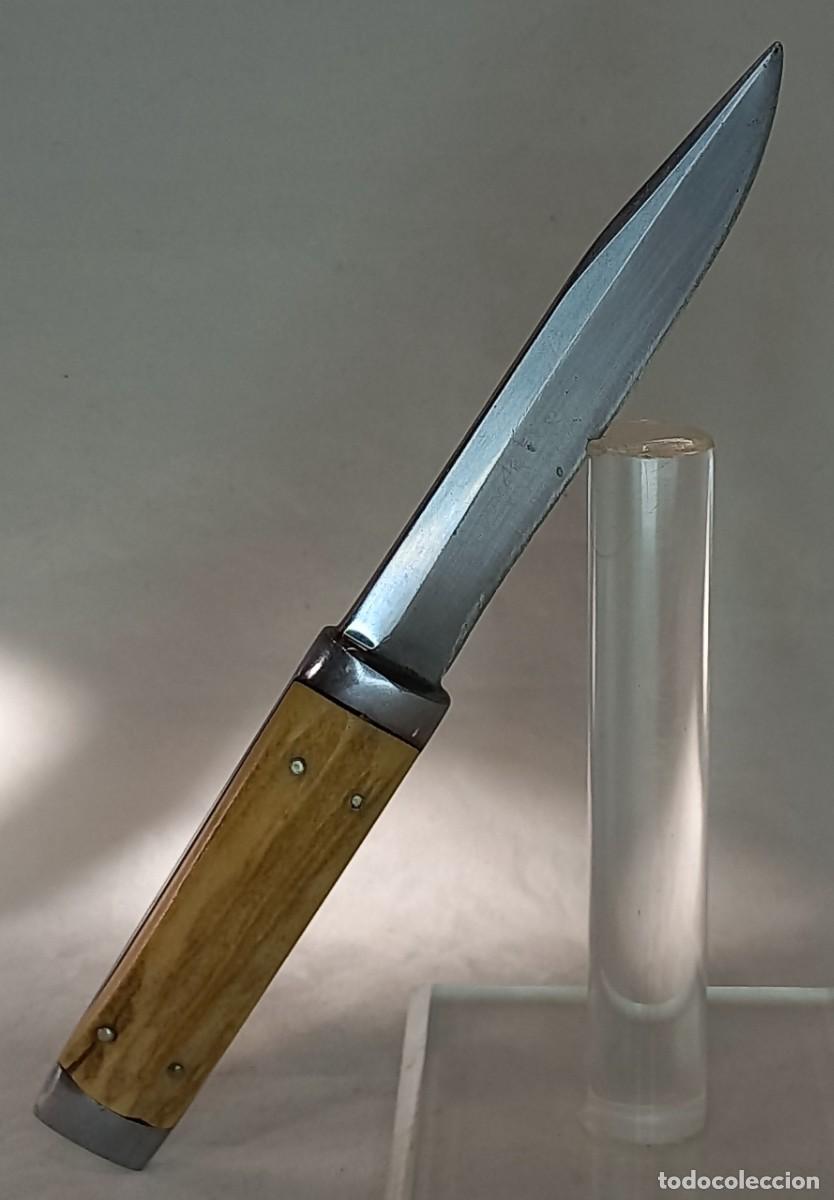 Militaria: ANTIGUO CUCHILLO LEGENDARIO DE CAZA PUMA , SOLINGER Mod. 3573 CON CAHAS DE ASTA - Made in Germany