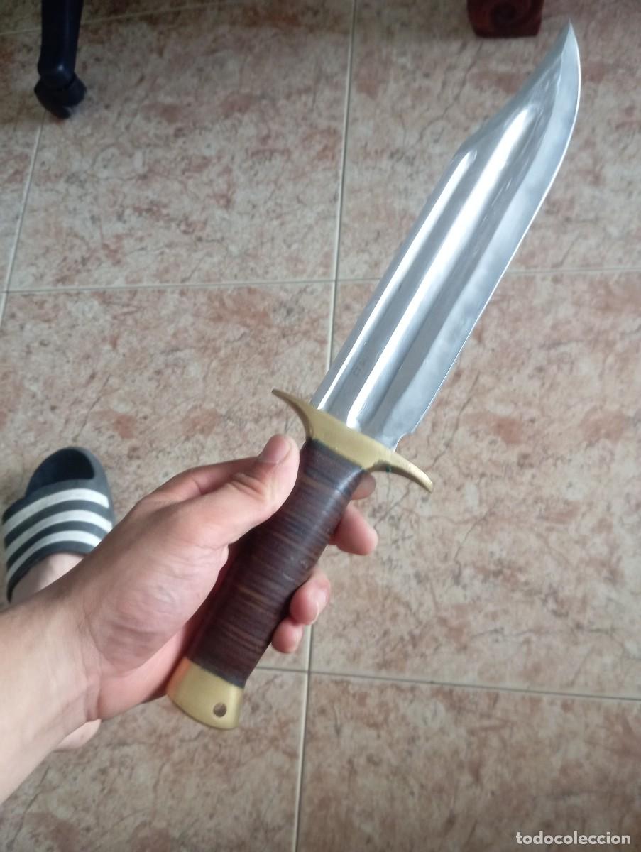 Militaria: Impresionante cuchillo bowie COLT