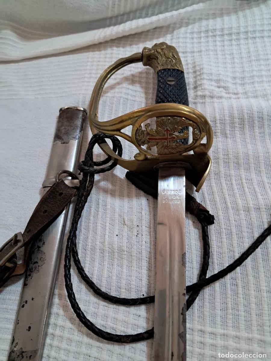 Militaria: Sable oficial del Ej&eacute;rcito de Tierra modelo 1943 &mdash; F&aacute;brica Nacional de Toledo