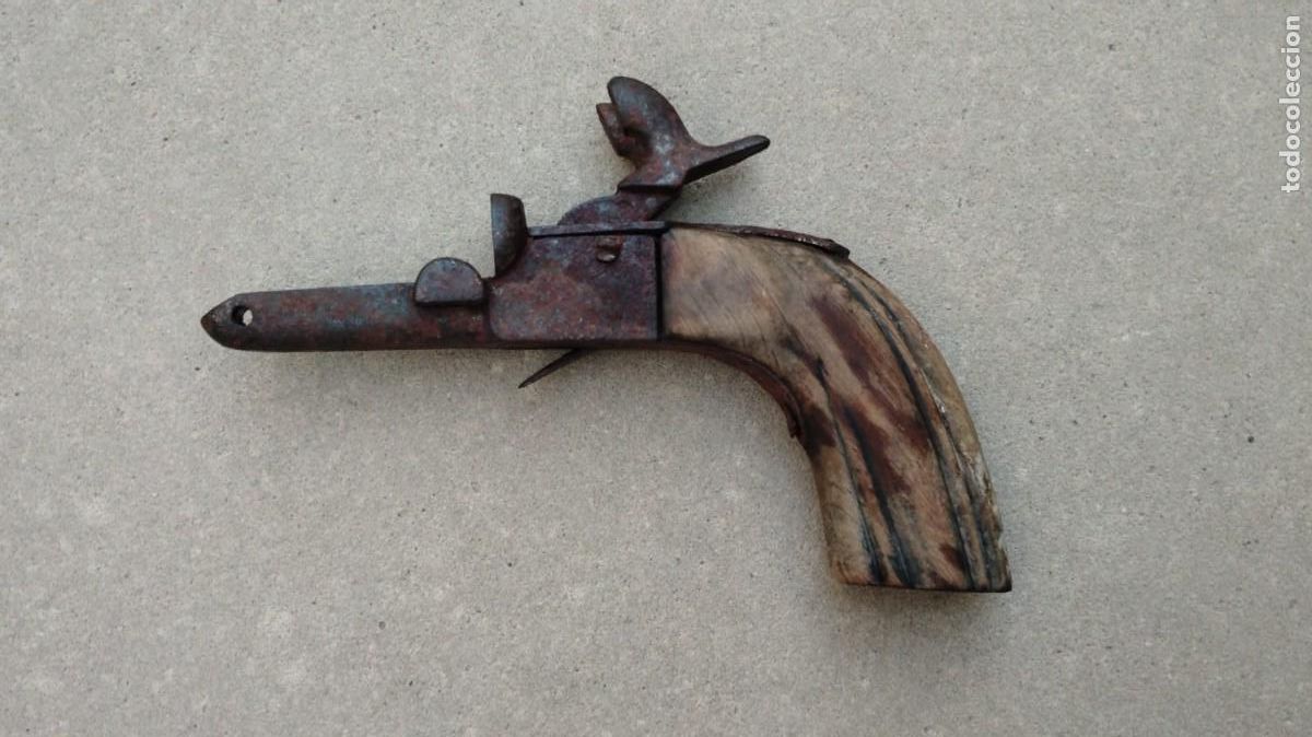 Militaria: PISTOLA.-PISTOLA ANTIGUA INCOMPLETA.
