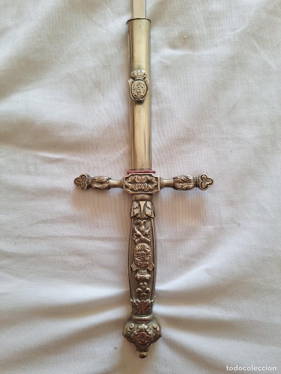 Militaria: Espada de gala militar espa&ntilde;ola antigua
