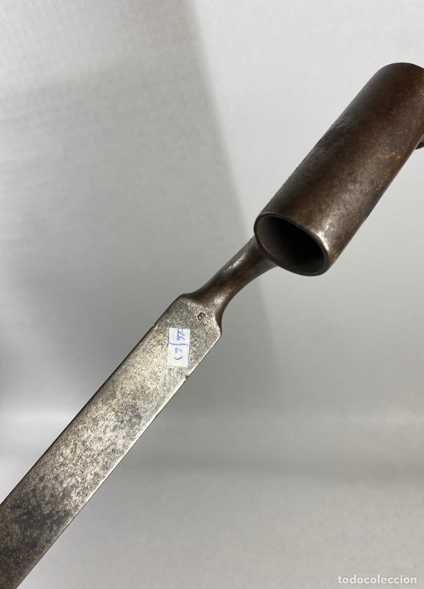 Militaria: BAYONETA AUSTR&Iacute;ACA CUBO modelo 1799 triangular numerada 221 - Foto 2