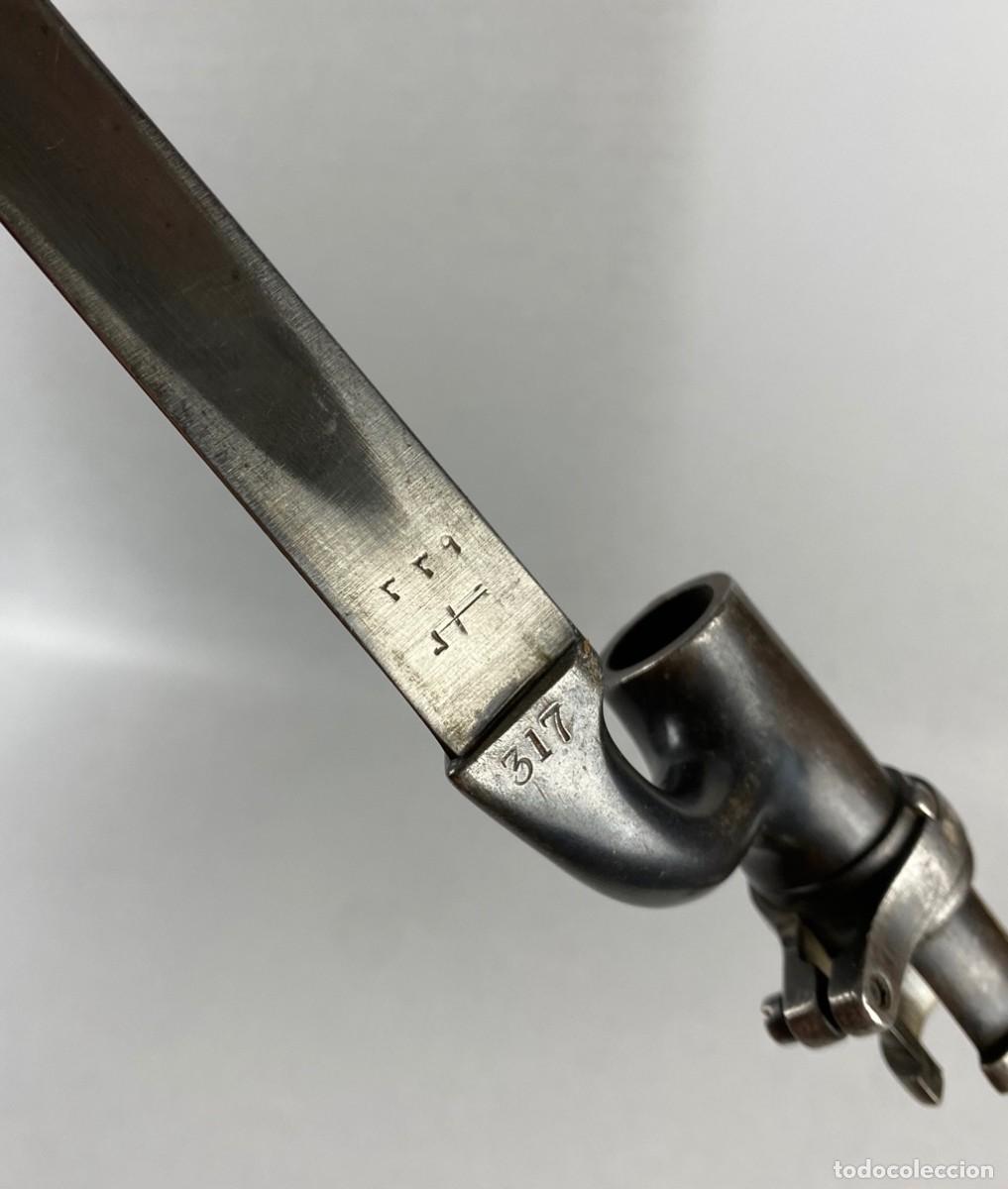 Militaria: BAYONETA BRIT&Aacute;NICA CUBO 1876 numerada 317 para fusil MARTINI HENRY