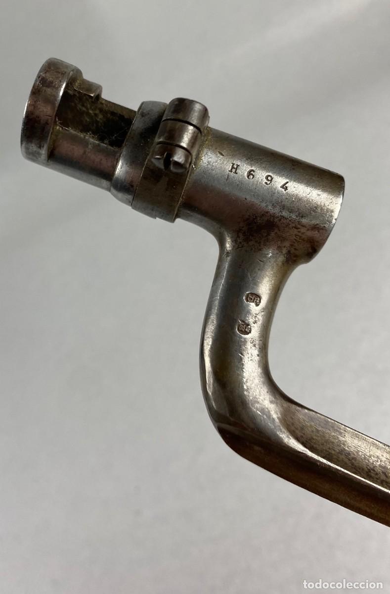 Militaria: BAYONETA CUBO HOLANDA PAISES BAJOS modelo 1871para Cadete numerada H694