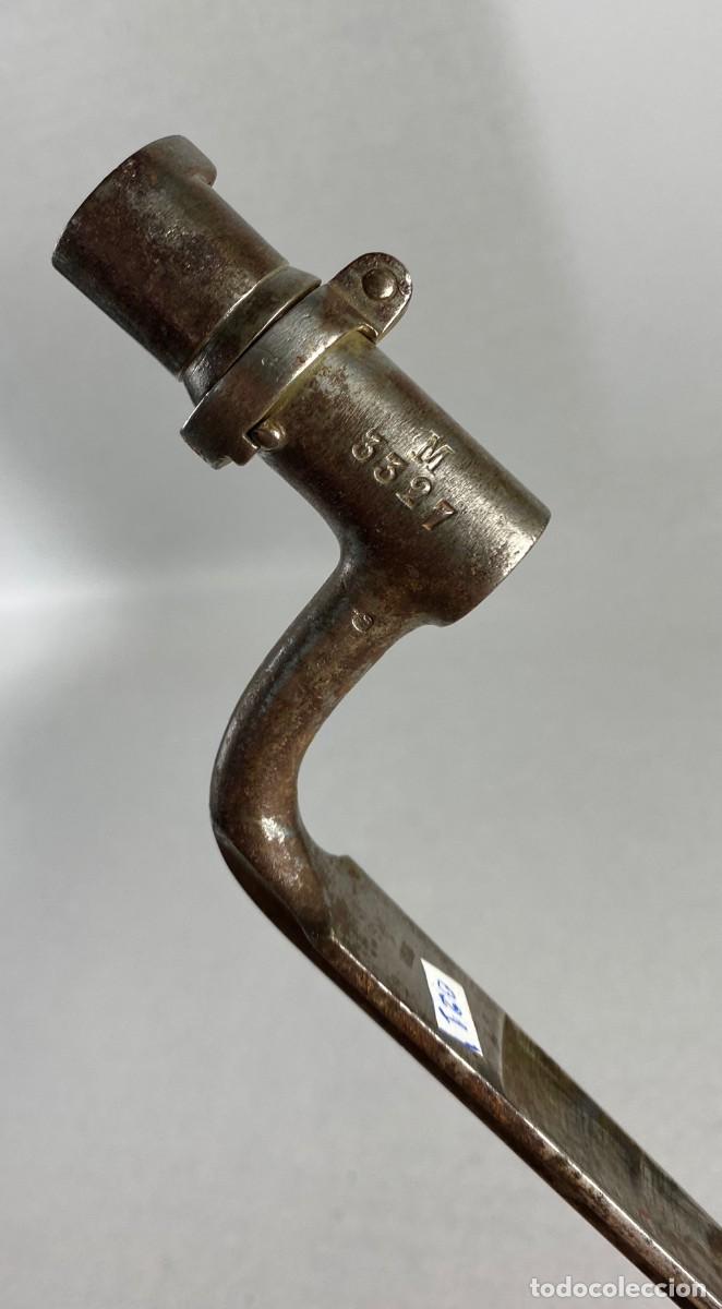 Militaria: BAYONETA FRANCIA CUBO modelo 1862 para fusil Chassepot de Dragones numerada M3327
