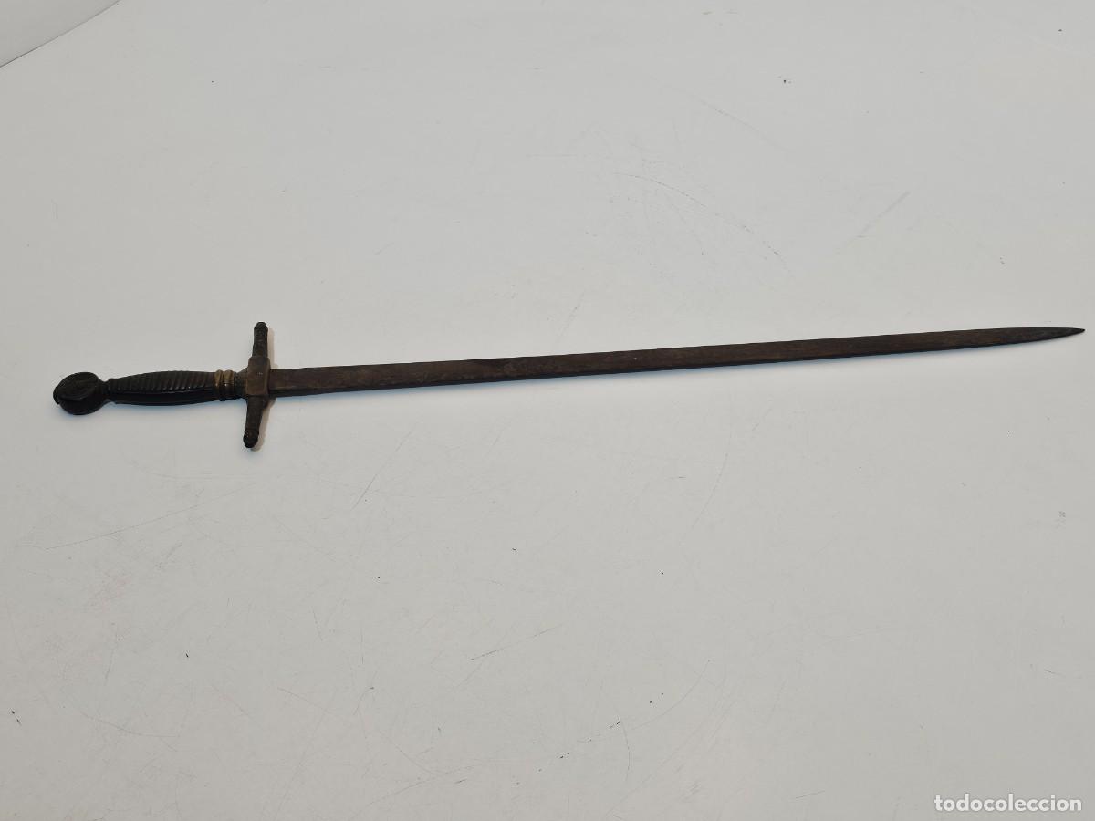 Militaria: MACHETE ESPADA BAYONETA ARTILLERIA, CIRCA 1850, (66X11)