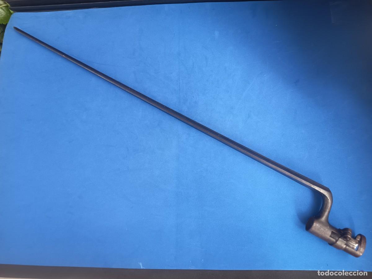 Militaria: Bayoneta espa&ntilde;ola fusil Remington 1871