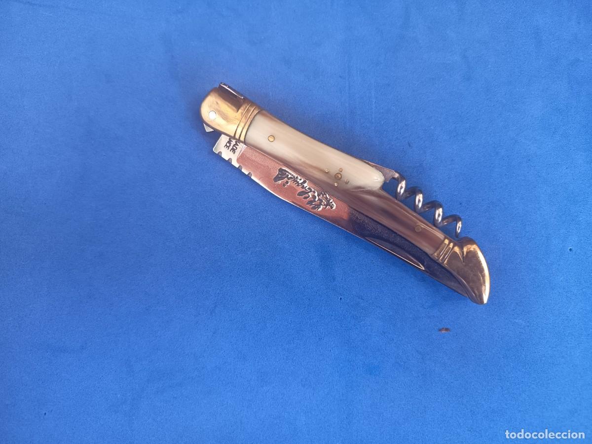 Militaria: Navaja laguiole de dos usos
