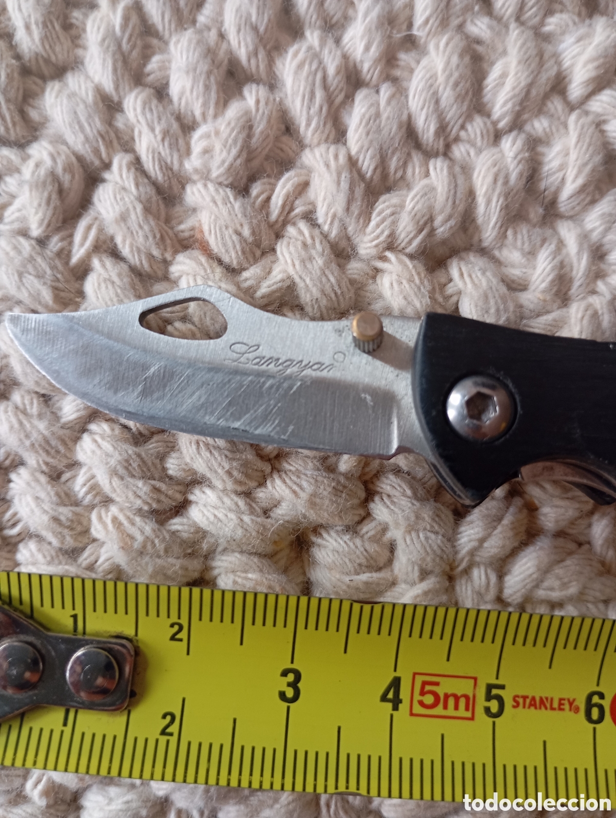 Militaria: Mini navaja marca Langyan - Foto 3