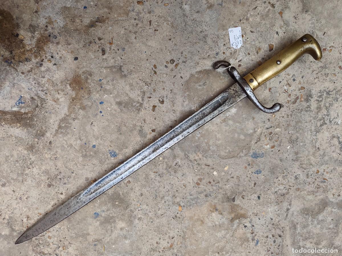 Militaria: Bayoneta alemana siglo XIX solingen