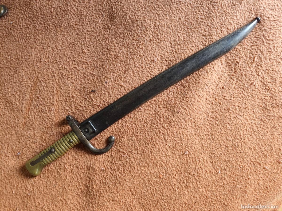 Militaria: Bayoneta francesa 1874