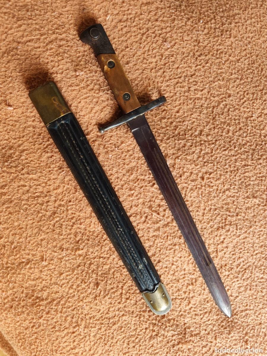 Militaria: bayoneta italiana carcano