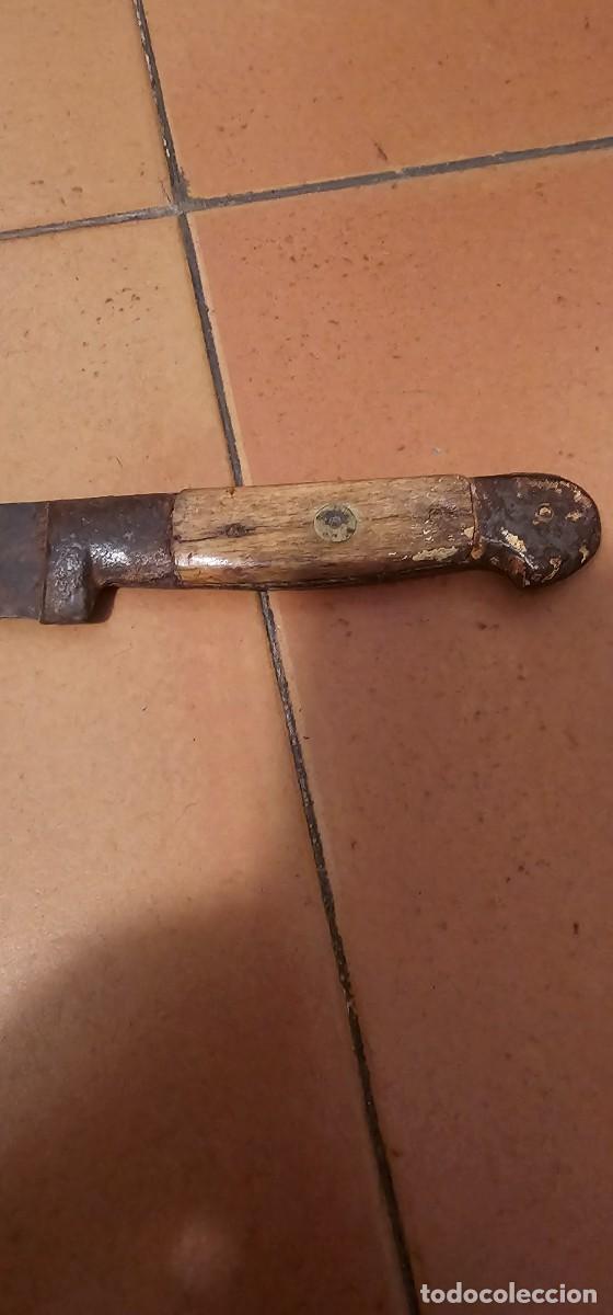 Militaria: Precioso cuchillo espa&ntilde;ol grande siglo XIX