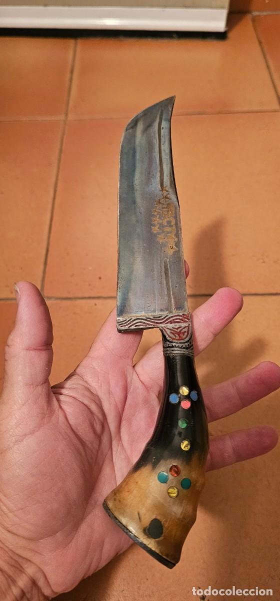 Militaria: Precioso cuchillo uzbeko de coleccion