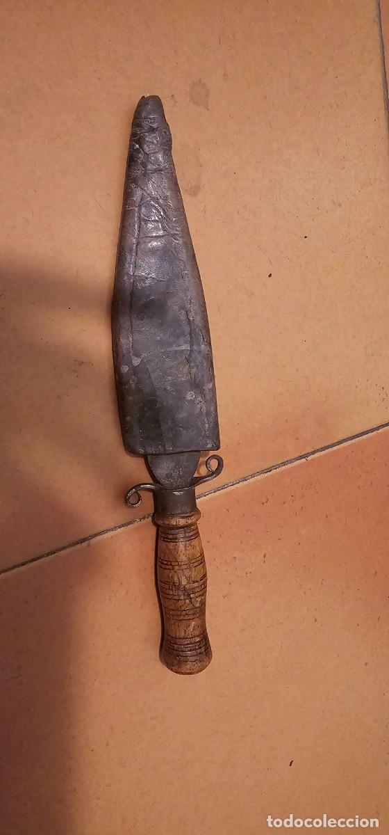 Militaria: Preciosa daga espa&ntilde;ola trabajada siglo XVIII XIX