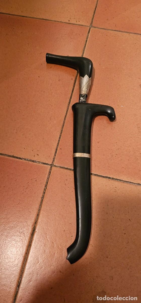 Militaria: Importante cuchillo rencong Sumatra asta muy trabajado