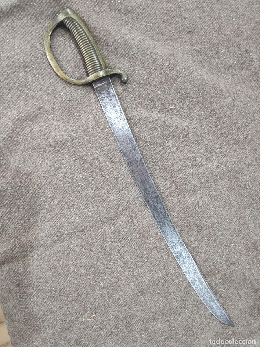 Militaria: sable briquet franc&eacute;s principios s.XIX